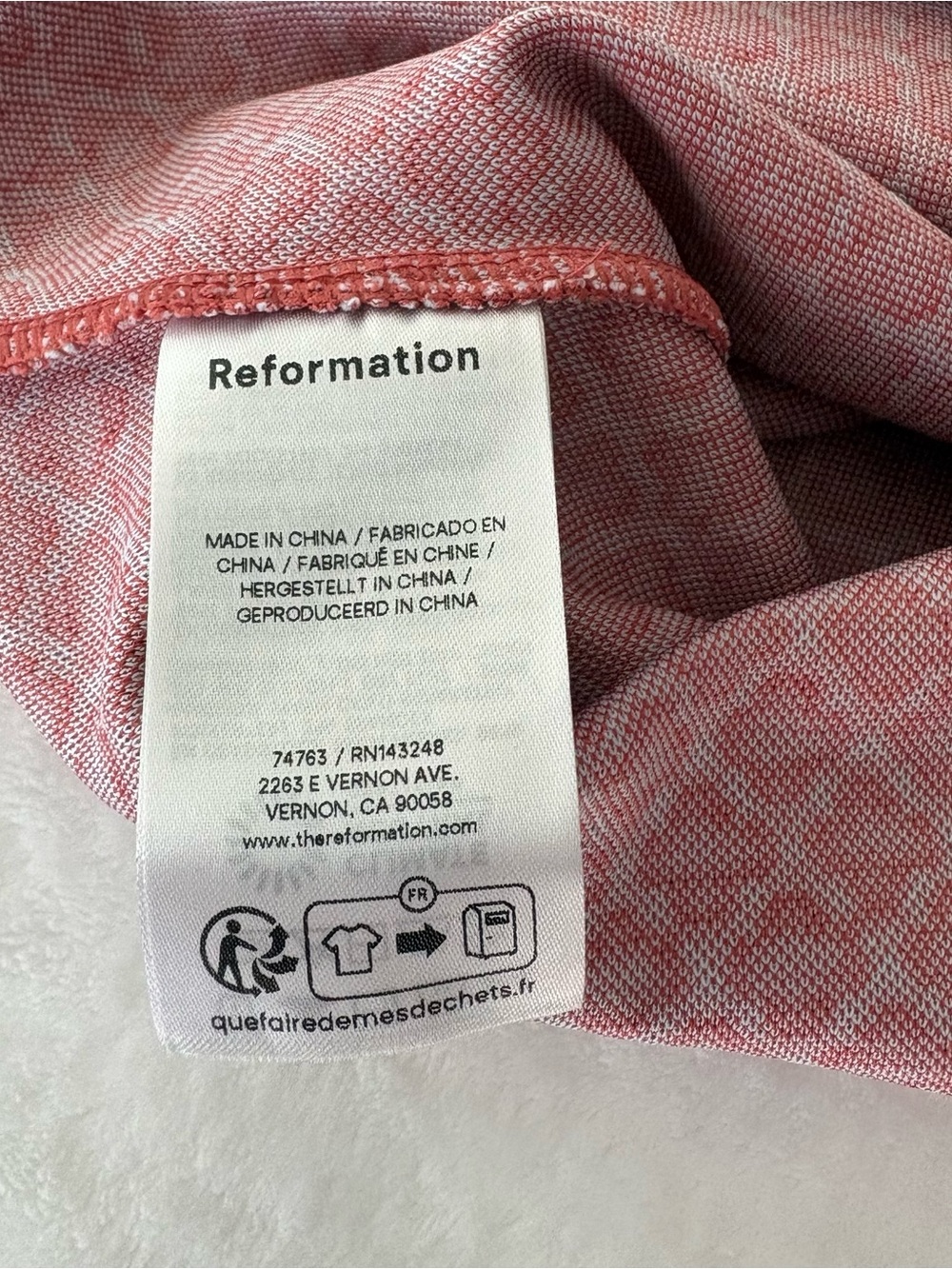 NWOT Reformation Birch Knit Top - Picture 5 of 7